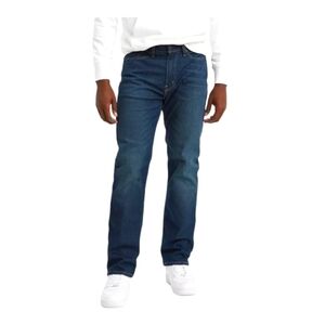 Levi's 514 Midnight Blue Stretch Jeans Size 40 X 30 EUC